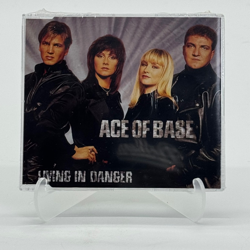 Ace of Base Living in Danger CD Single 1994 Mega Records 853 729-2 French Import